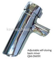 basin timing faucet