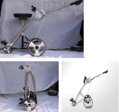 106E shark electrical golf trolley