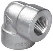 stainless steel threaded 90 elbow