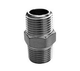 stainless steel hex nipple