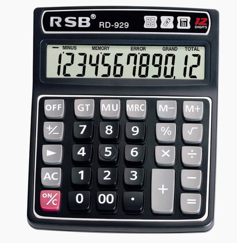 Durable button office calculator