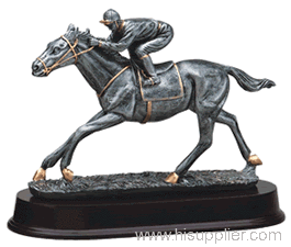 Resin horse figurine