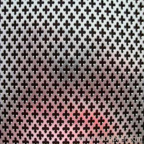 special hole shape perforated metal mesh