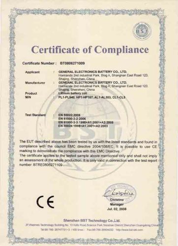 CE certification