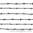 barbed wire