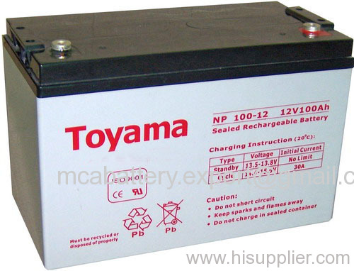 Valve regulated lead acid battery