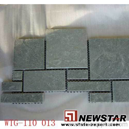 meshed slate,slate paver mats