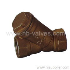 Y-Pattern check valve