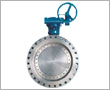 flange Laminated metal-seal butterfly valve