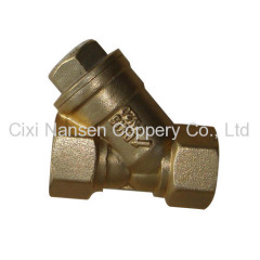 brass filter valve