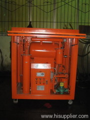 Series TY vacuum Turbine Oil Purifier