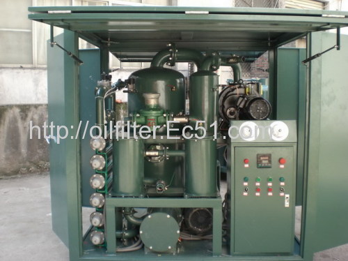 Series ZYD Double-Stage Vacuum Insulating Oil Purifier