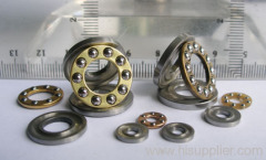 Miniature stainless steel thrust ball bearings