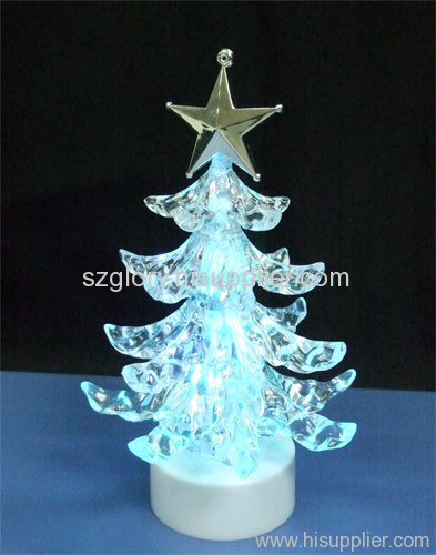 USB 7 color crystal tree