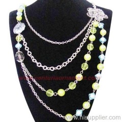 Charm beaded handmade necklace