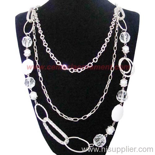 Fashion accessories acrylic necklace