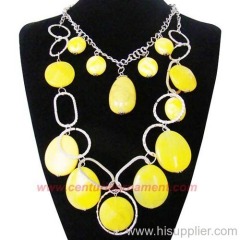Colorfull costume necklace