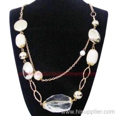 Acrylic handmade necklaces