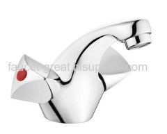 Double Faucets With triangle Wheel