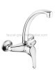 Single lever wall kitchen faucet