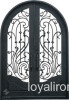 wrought iron door