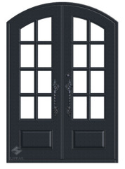 wrought iron door