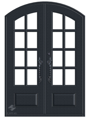 wrought iron door