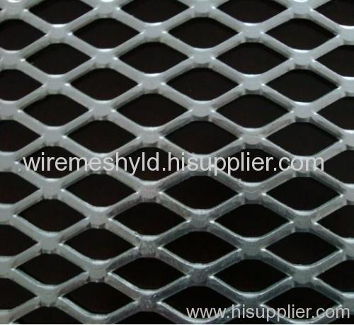 flattened galvanized expanded metal meshes