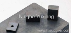 sintered block ferrite magnet