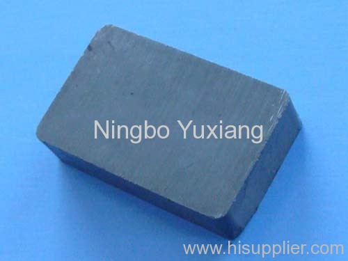 Sintered hard block magnets