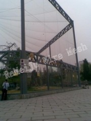 animal enclosure,zoo mesh, cable mesh, stainless steel rope mesh