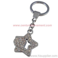 star jewelry keychain