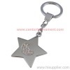 Crystal star keychain