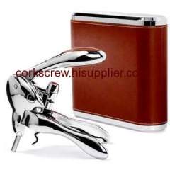 Deluxe rabbit Corkscrew with PU box