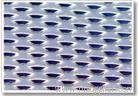Decorated aluminum expanded metal mesh