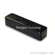 multi-polarized sintered block ferrite cow magnet