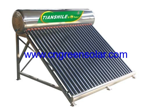 vacuum tube solar hot water heater