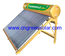 non pressure copper pipe solar energy heater