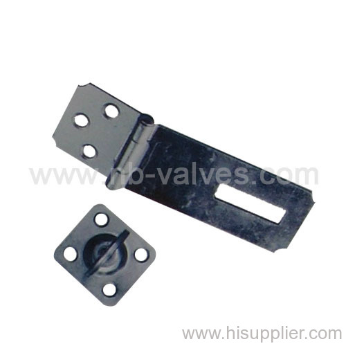 Heavy duty hasp & staple