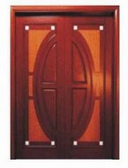 solid wooden door