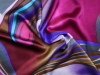 100% silk satin printed fabrics