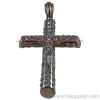 silver cross pendant