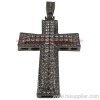 cross diamond pendant