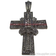 Hip Hop Cross Crystal Pendants