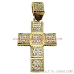 white gold cross pendants