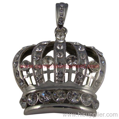HIP HOP crown pendant