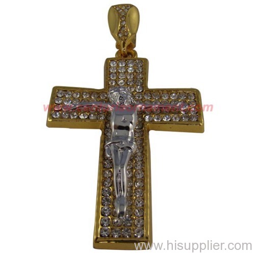 HIP HOP cross pendant