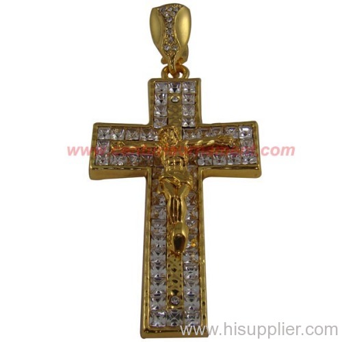 HIP-HOP Cross pendant