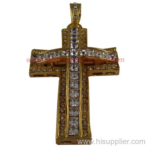 HIP HOP Cross pendant