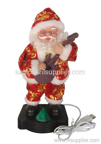 USB dance & sing santa claus